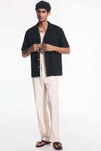 Onyx Black Liocine Shirt