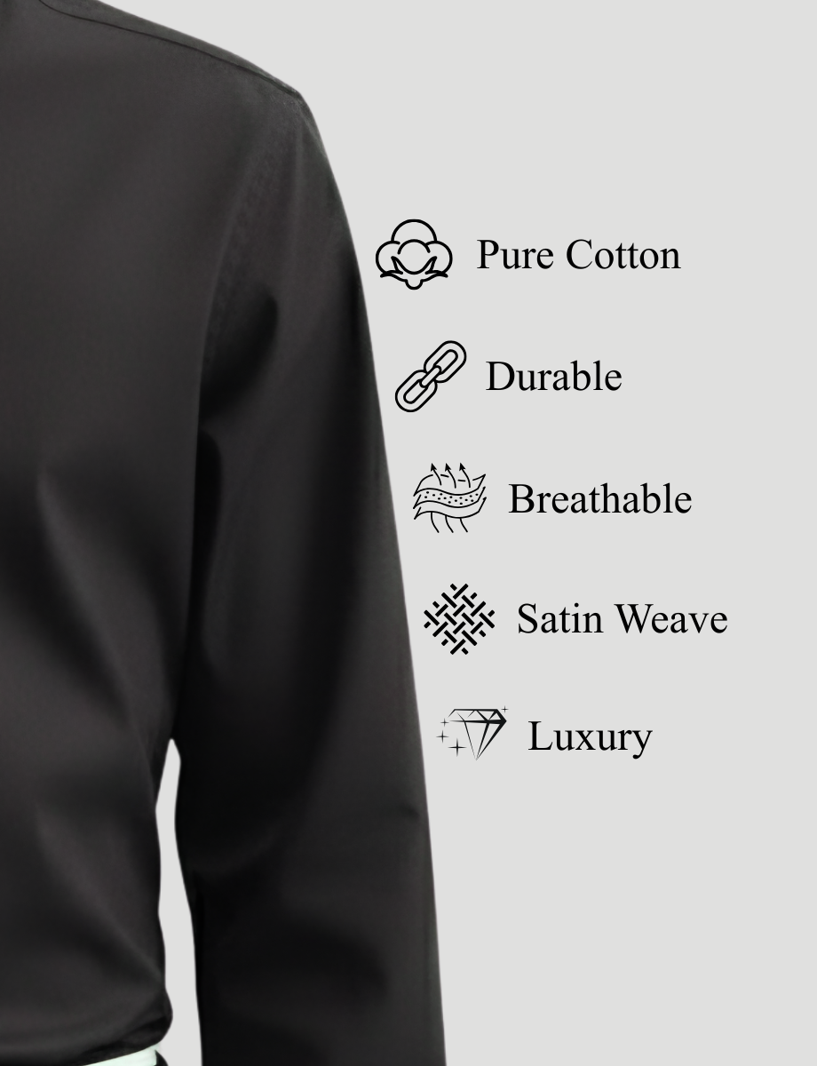 Classic Jet Black Shirt