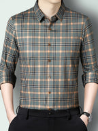 Highland Classic Check Regular Fit Office Shirt