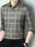 Highland Classic Check Regular Fit Office Shirt