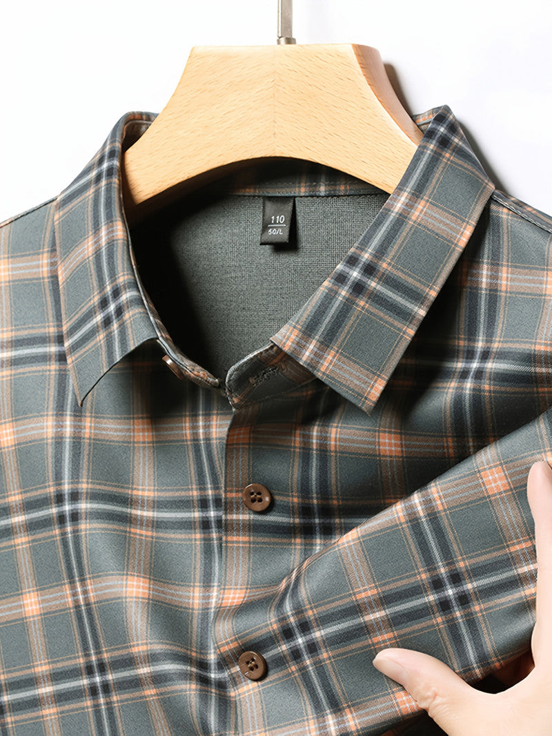 Highland Classic Check Regular Fit Office Shirt