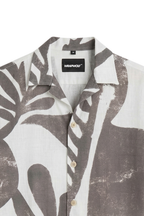 Charcoal Leaf Shirt