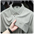 Sliver Mist Grid Regular Fit Office Wear Shirt
