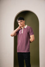 Monarch Zip Polo – Brownie T-Shirt