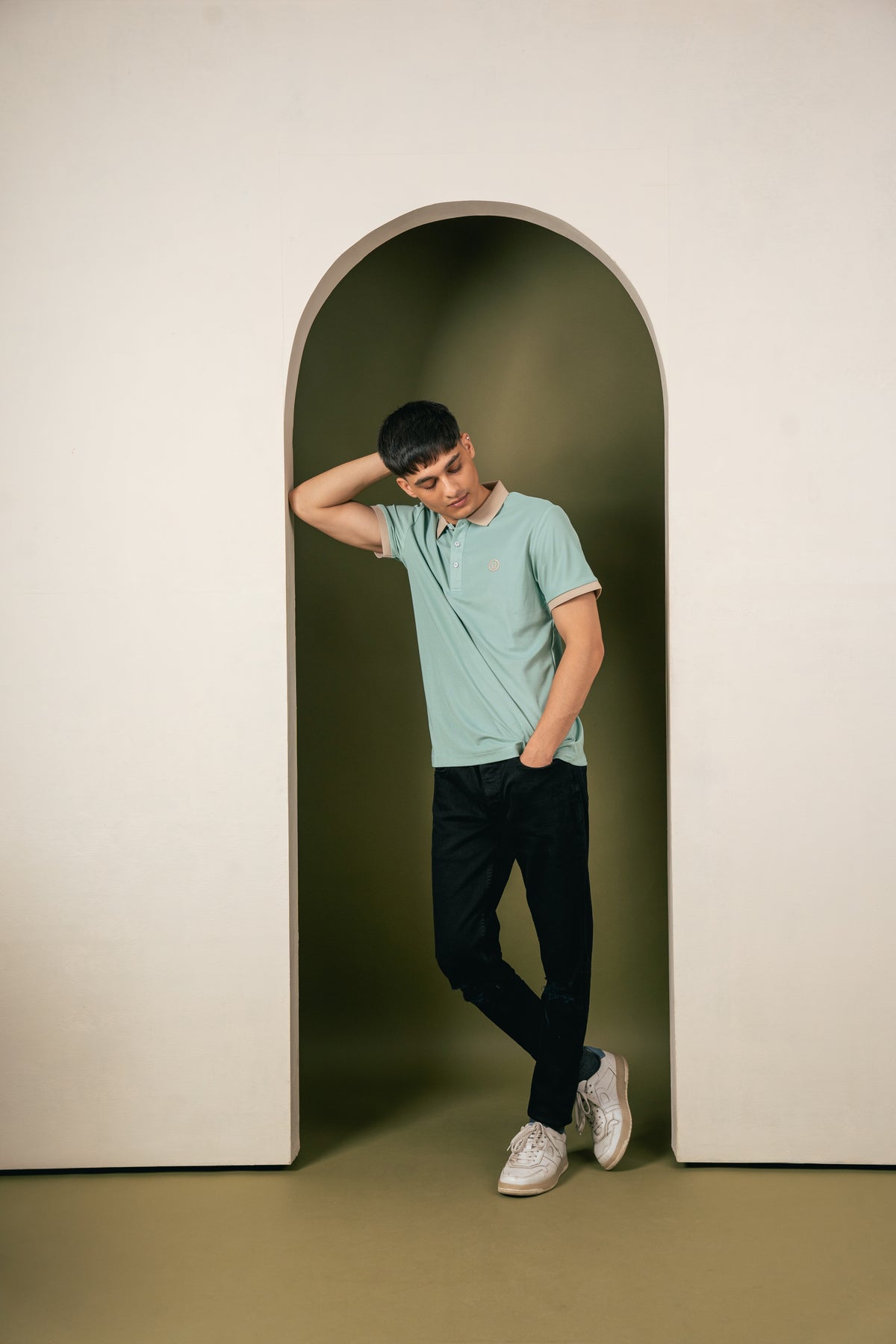 SlateEdge Polo – Pista T-Shirt