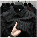 Midnight Pinstripe Regular Fit Office Shirt