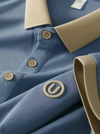 SlateEdge Polo – Blue T-Shirt