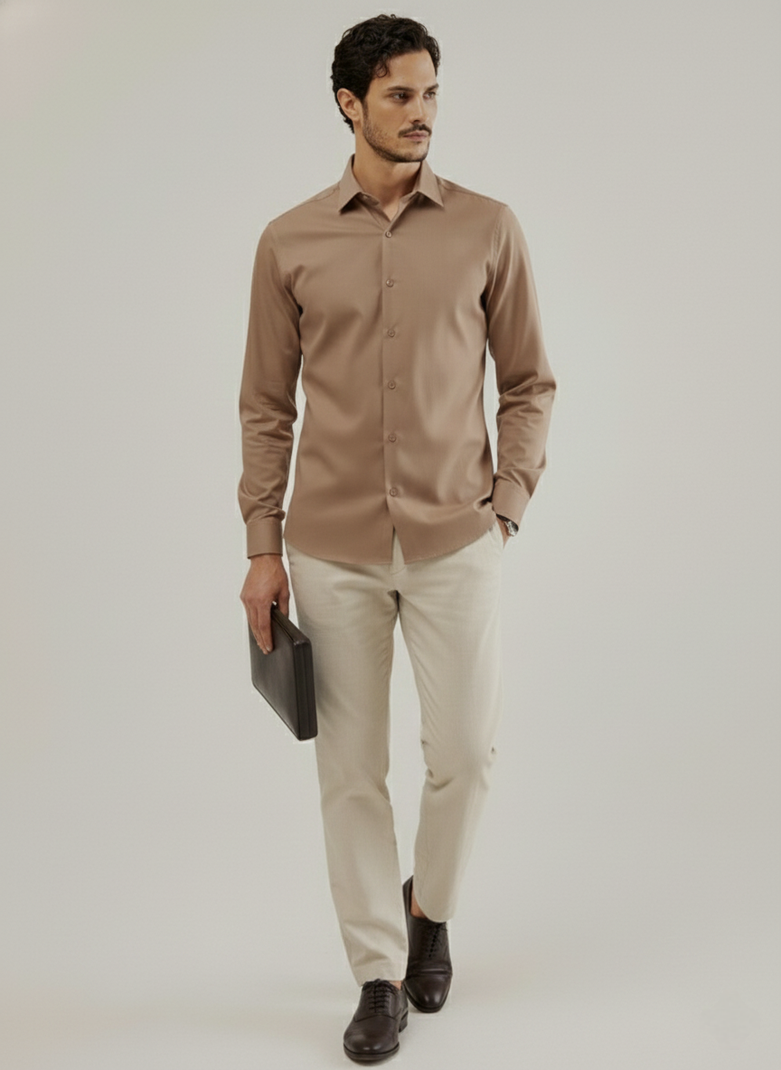 Soft Almond Shirt